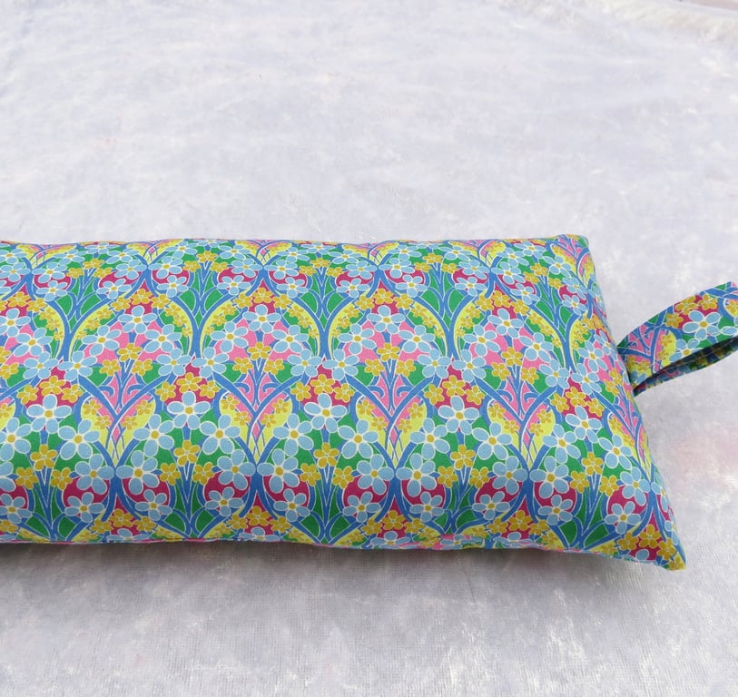 Wrist rest, wrist pillow, Liberty Tana Lawn, floral