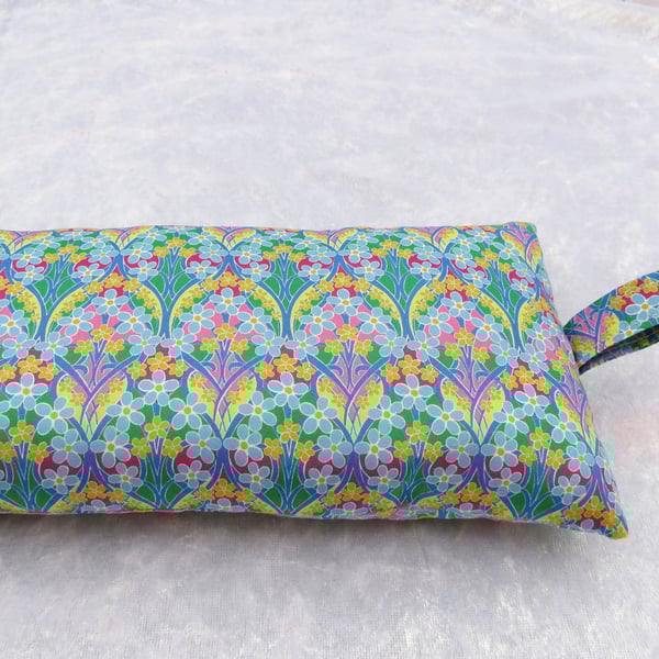 Wrist rest, wrist pillow, Liberty Tana Lawn, floral