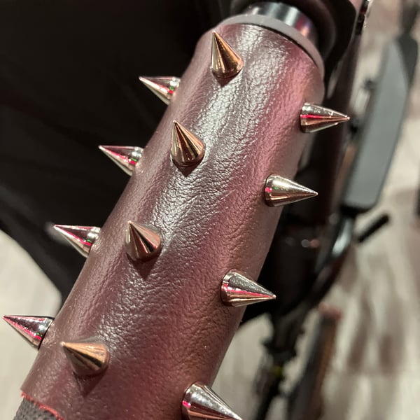 Leather Wheelchair Handle Deterrent (WHDs) - Keep Unwanted Hands OFF Your Wheels
