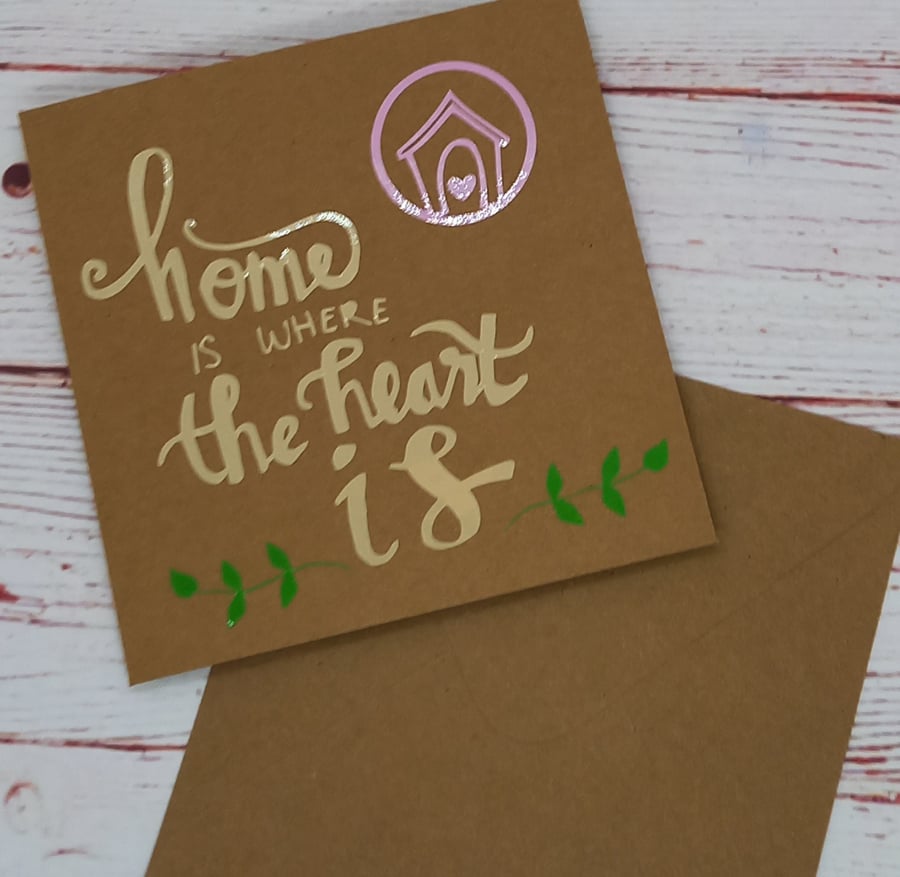 New Home Card - Home Sweet Home