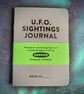 Single A6 'UFO Sightings' Journal with typographic design cover - Image 1