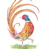 Pheasant original painting 