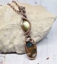 Labradorite and Bloodstone Double Stone Pendant - Image 8