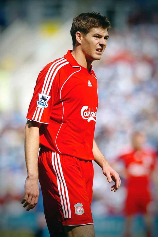 Liverpool FC Player Steven Gerrard photograph Print