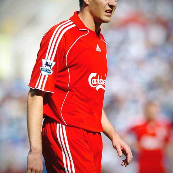 Liverpool FC Player Steven Gerrard photograph Print