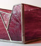 STAINED GLASS TEA LIGHT CANDLE HOLDER - Image 1