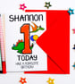 Personalised 1st Birthday 1 Today Have A Roarsome Birthday Card Dinosaur Age  - Image 7