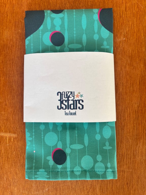 Mid Century Tea Towel