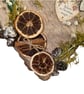 Rustic Christmas Wall Hanging with Dried Orange, Cinnamon & Pinecones. - Image 9