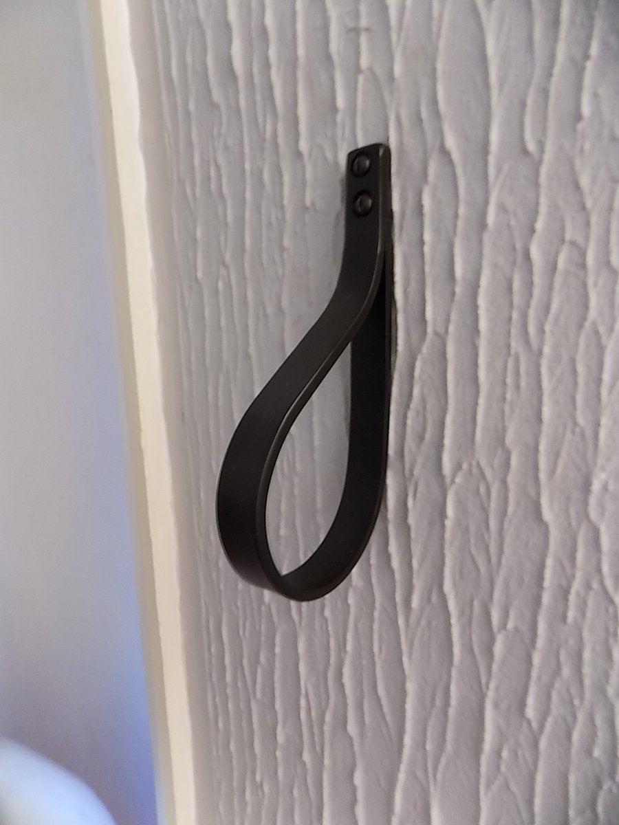 Towel Hanger.................Wrought Iron(Forged Steel)Hand Crafted inc Fittings