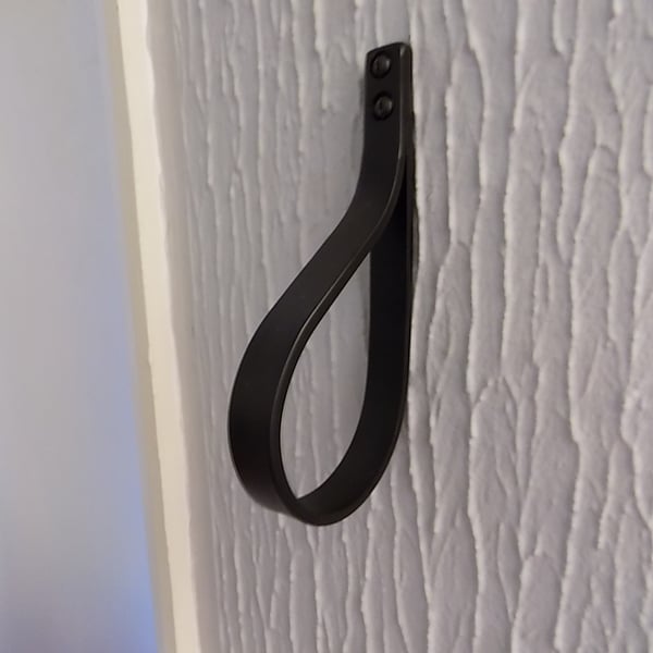 Towel Hanger.................Wrought Iron(Forged Steel)Hand Crafted inc Fittings