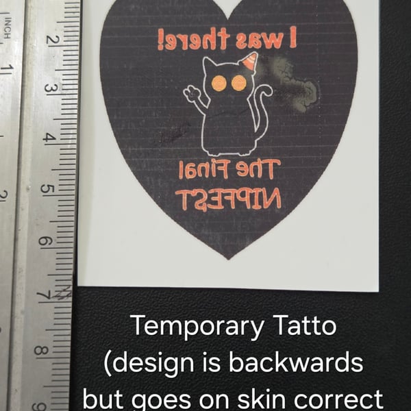 Nipfest Temporary Tattoos HEART