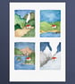 Cabin Hideaway, A3 limited edition Giclee print - Image 4