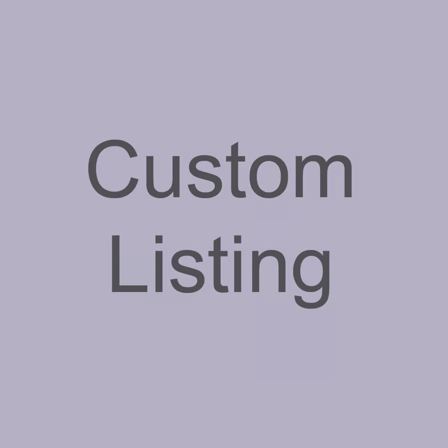 Custom Listing