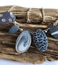 Pebble Effect Polymer Clay Necklace