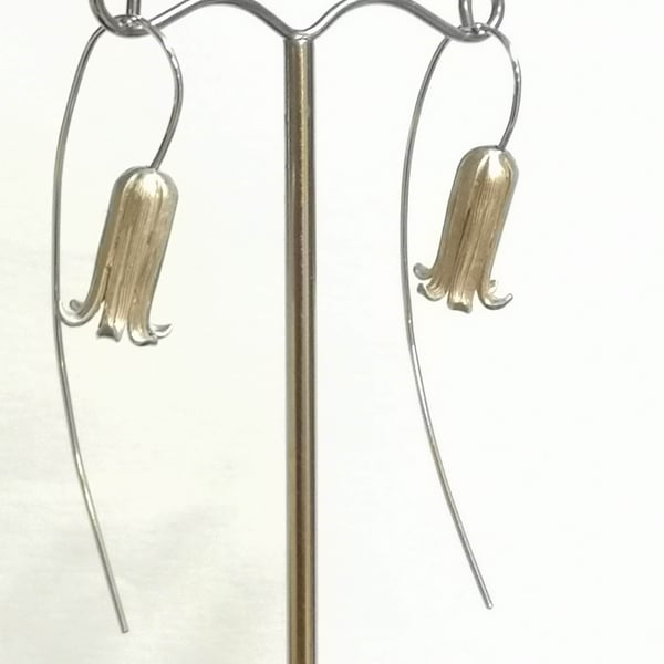Bluebell earrings in Silver