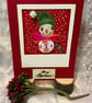 Elfy The Snowman Christmas Card - Image 5