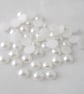 50 x White Half Pearl Embelishments - Image 1