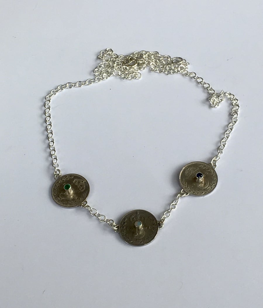 1921 Threepence Necklace 