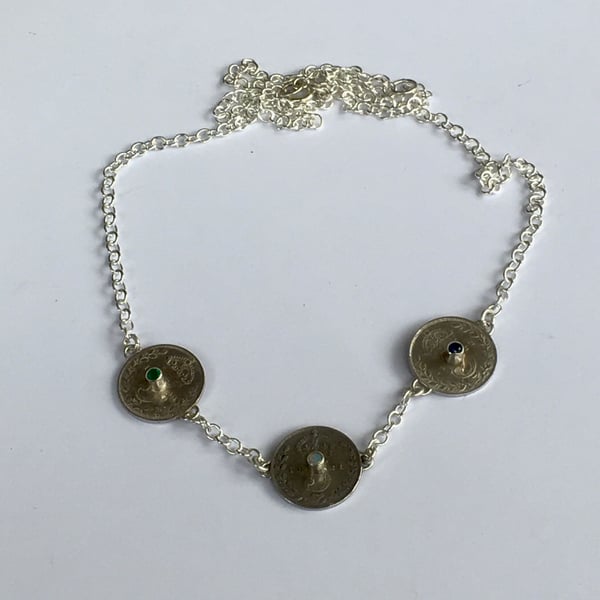 1921 Threepence Necklace 