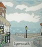 Lynmouth in Devon cross stitch chart - Image 1