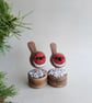 Round Christmas Robins  - Image 1