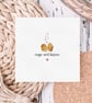 Chicken Nugget Anniversary Card, Nugs and Kisses, Food Pun Card. - Image 4