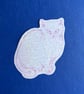 "Jessicat" Sticker - Moments with some Cats in Brighton - Image 1