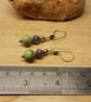 Green Chrysoprase earrings. May birthstone - Image 4