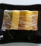Fused  glass soap dish with Sheep detail - Image 4
