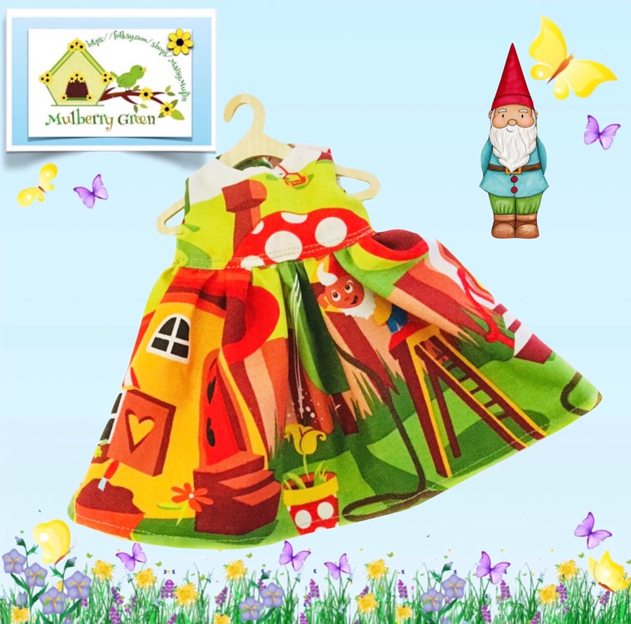Garden Gnomes Dress