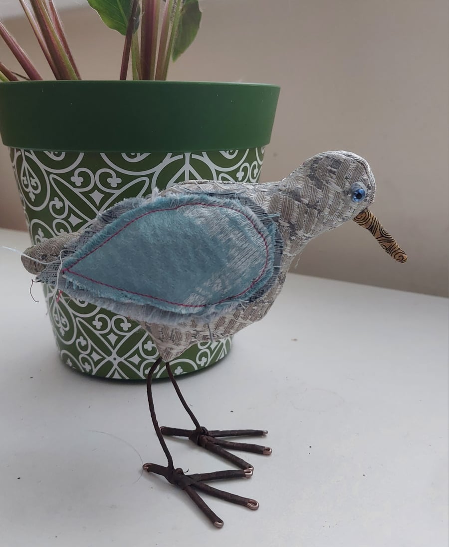 Quirky wading bird pattern and instructions PDF download