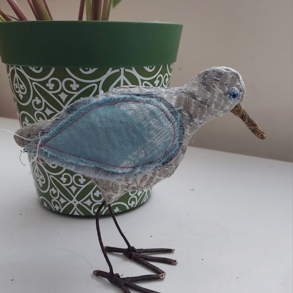 Quirky wading bird pattern and instructions PDF download