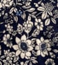 Knitting project bag blue floral - Image 6
