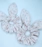 Easter Scrunchies, Pink Spring Scrunchies, Scrunchies with Bow - Image 3