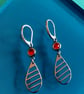 Stainless Steel Teardrop Earrings - Image 3