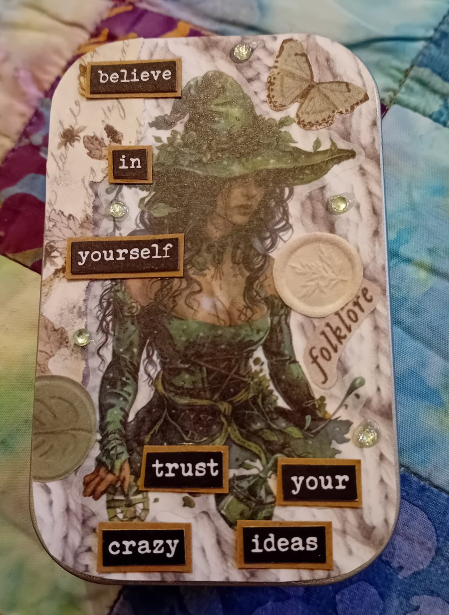 "Trust Your Crazy" Tin Library