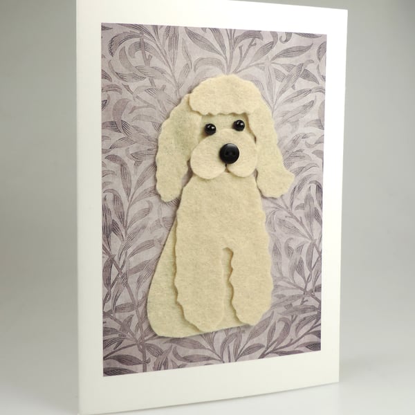 American Cocker Spaniel Dog Card, Blank inside, Birthday, Greeting, Get well, 