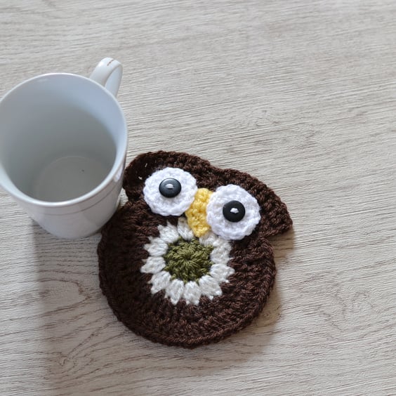  Owl Mug Cup Coaster Mat