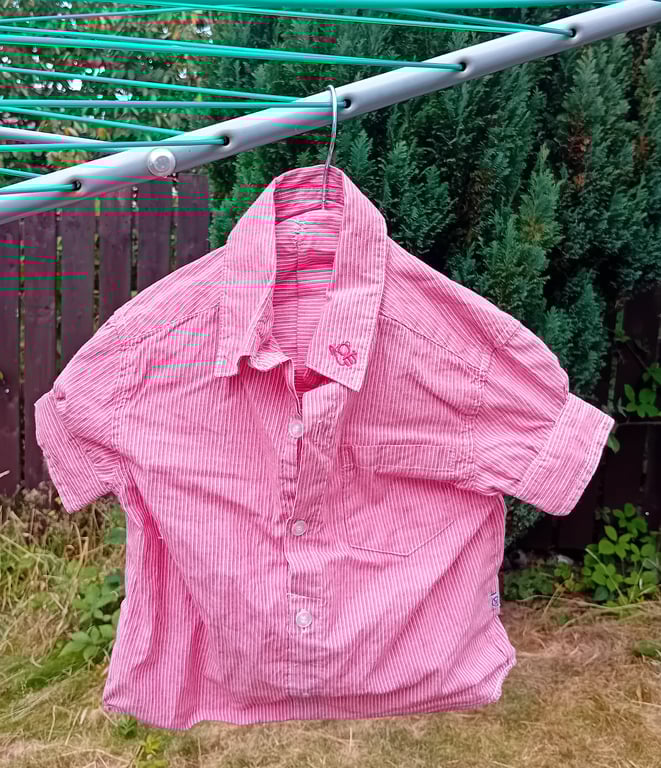 Pink Shirt Peg or Storage Bag