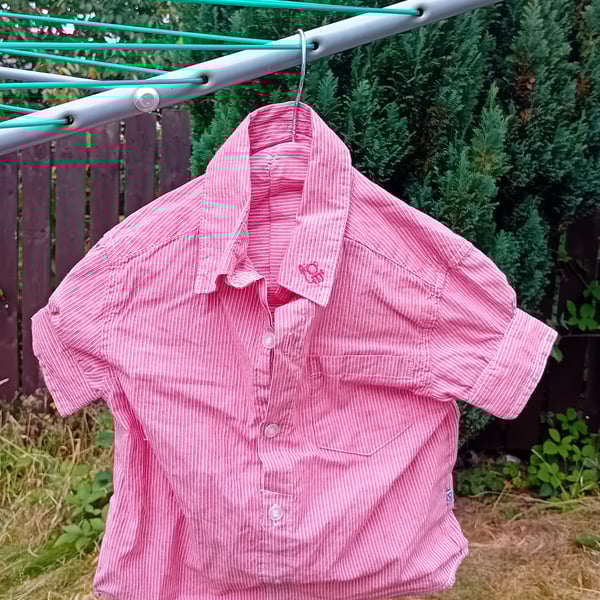 Pink Shirt Peg or Storage Bag