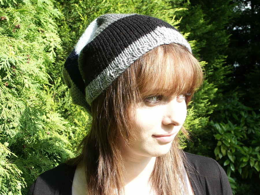 Hat Unisex Knitted Slouchy Beanie Hat