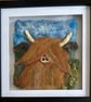 "Hamish" - A Shaggy Needle Felted Highland Cow - Image 3