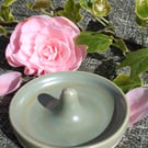 Sage Green Ceramic Ring Dish