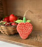 Ceramic strawberry decoration - Image 4