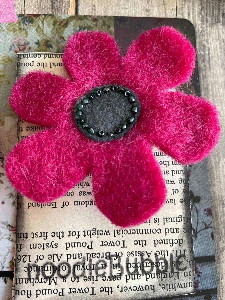 Flower Hair Clip and Brooch Imperfectly Perfect