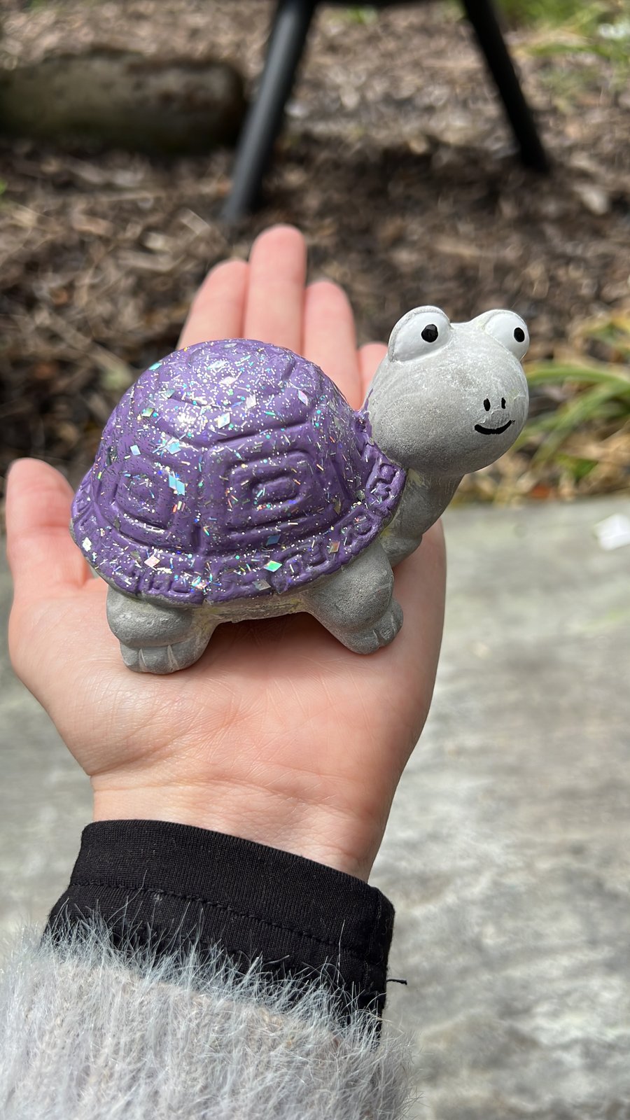 Small super cute tortoise garden ornaments