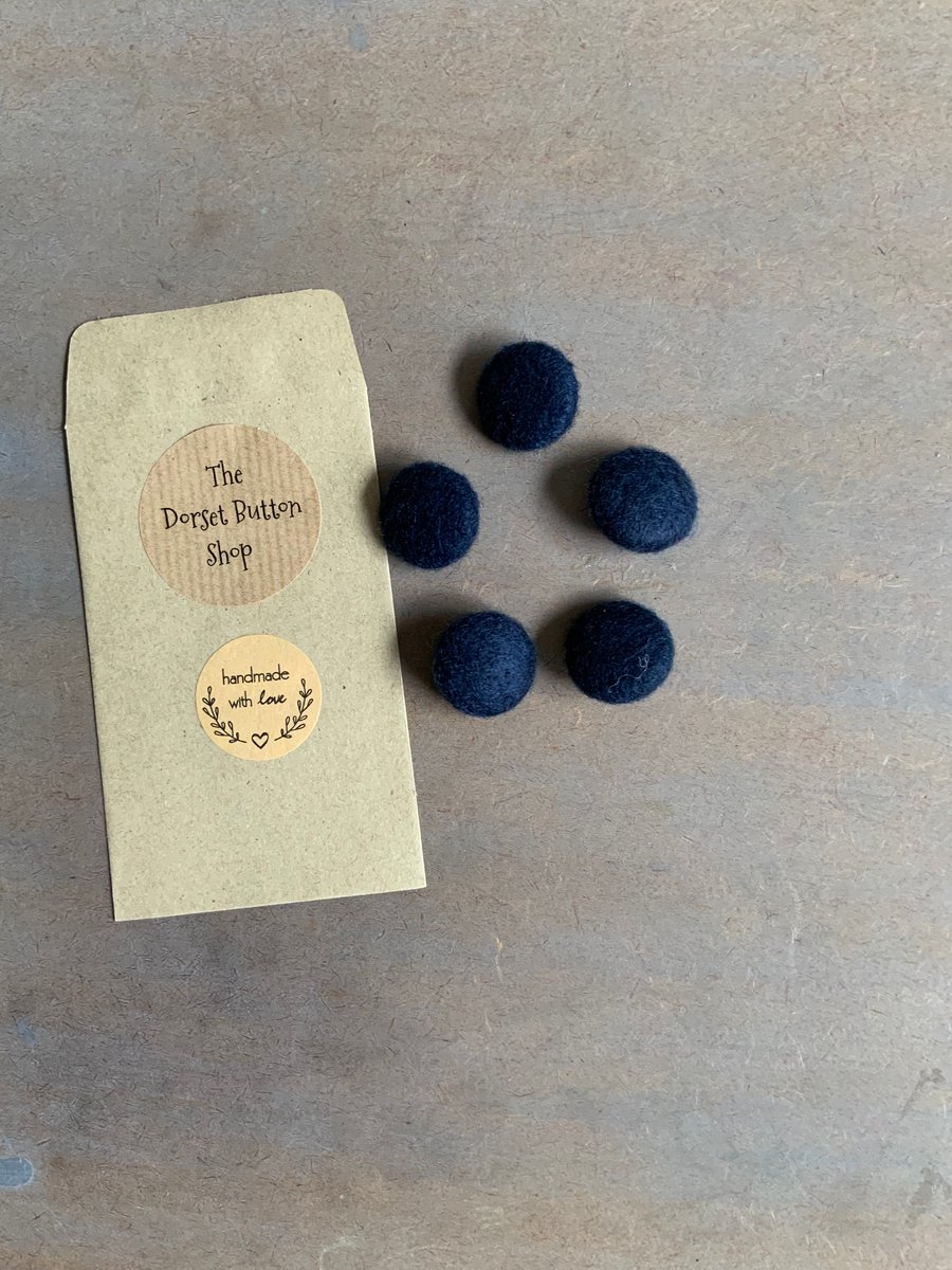 Felt Covered Buttons