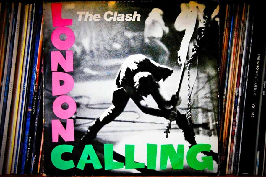 The Clash London Calling LP Album Cover Photograph Print