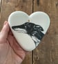 Perfectly Imperfect Sighthound Ceramic Heart Decoration - Valentine, greyhound - Image 4
